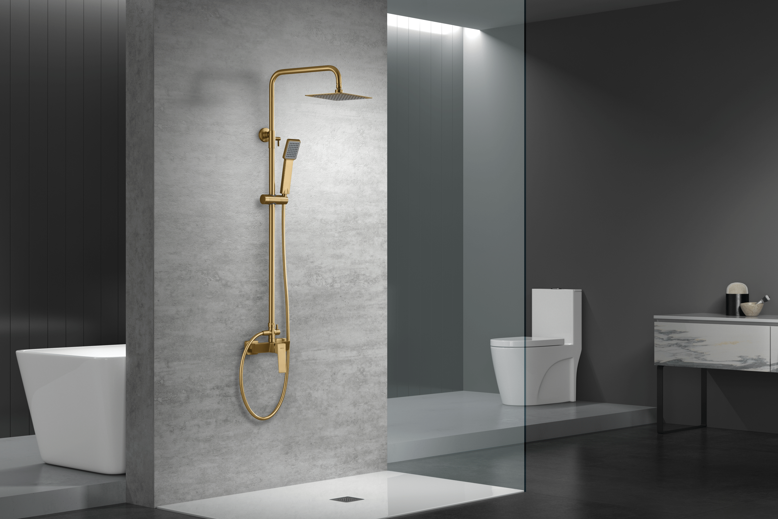 IMEX Art - Columna de ducha monomando