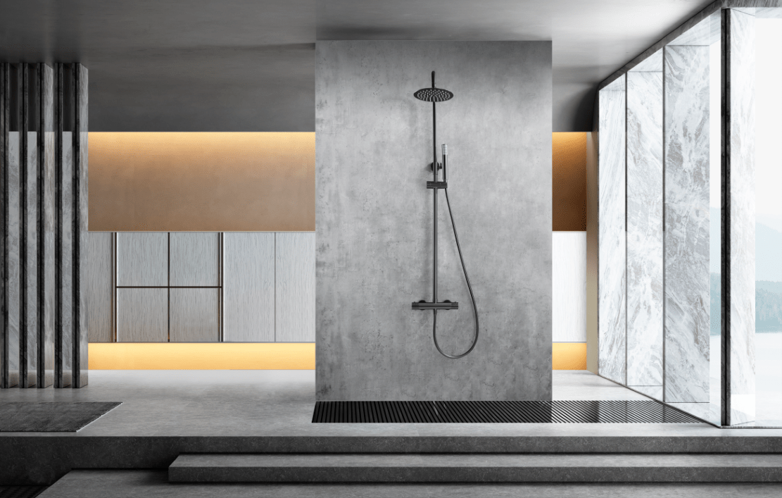 IMEX Génova - Columna de ducha termostática