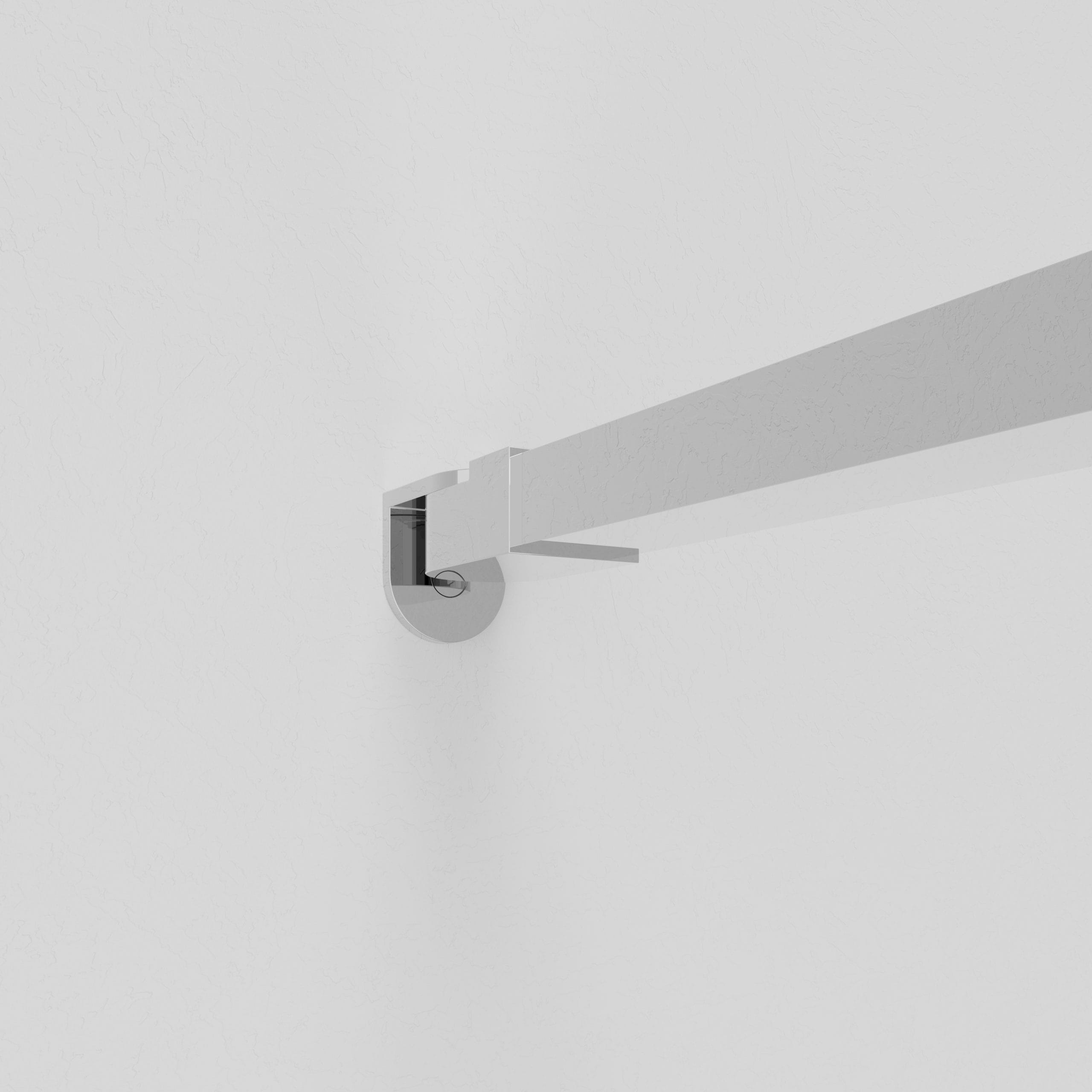 Sevilla - Mampara de ducha fija con cristal templado de 8 mm