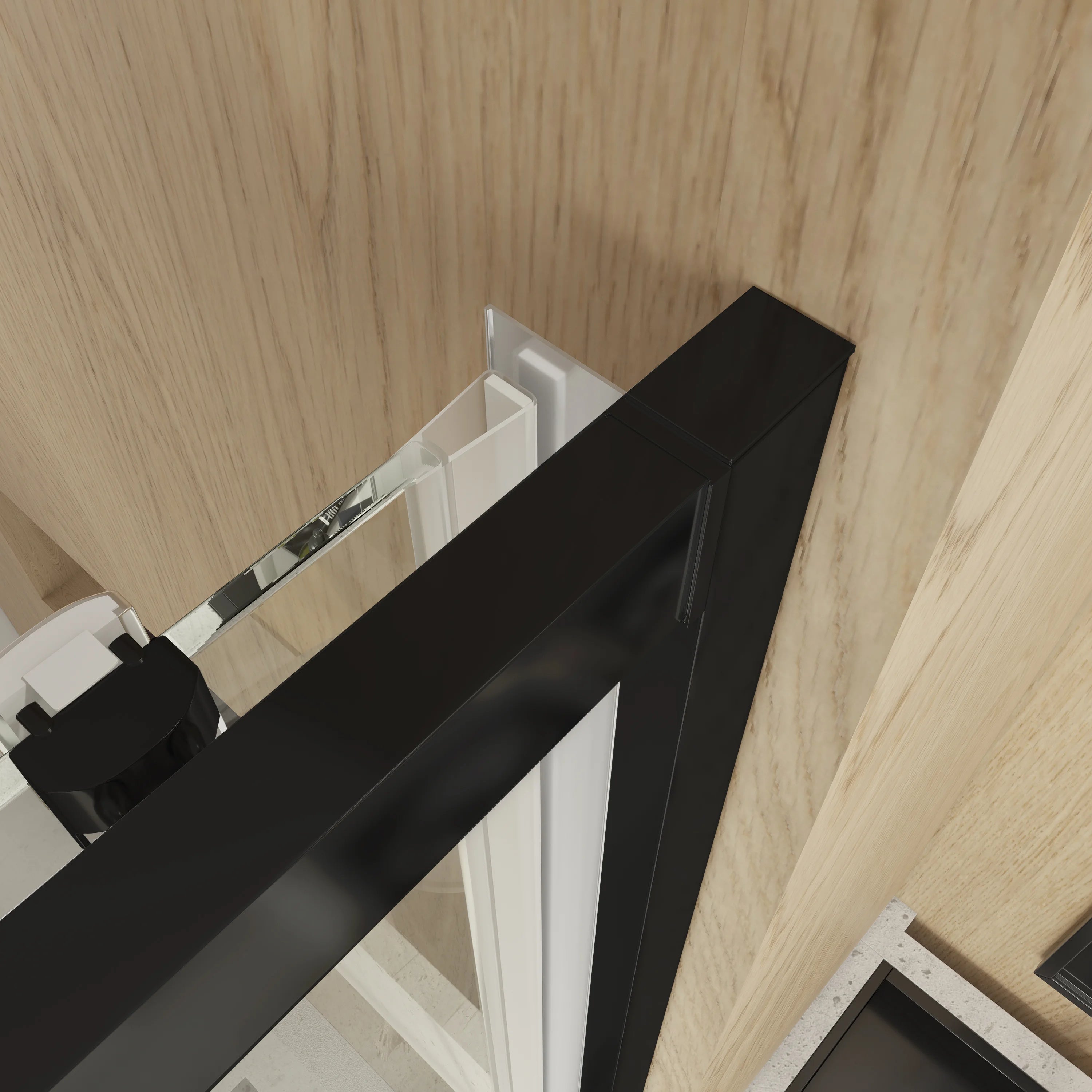 Madrid 1P - Mampara de Ducha Corredera de 1 puerta