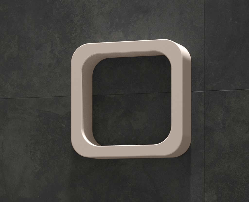 Estante de baño de resina OHU en O