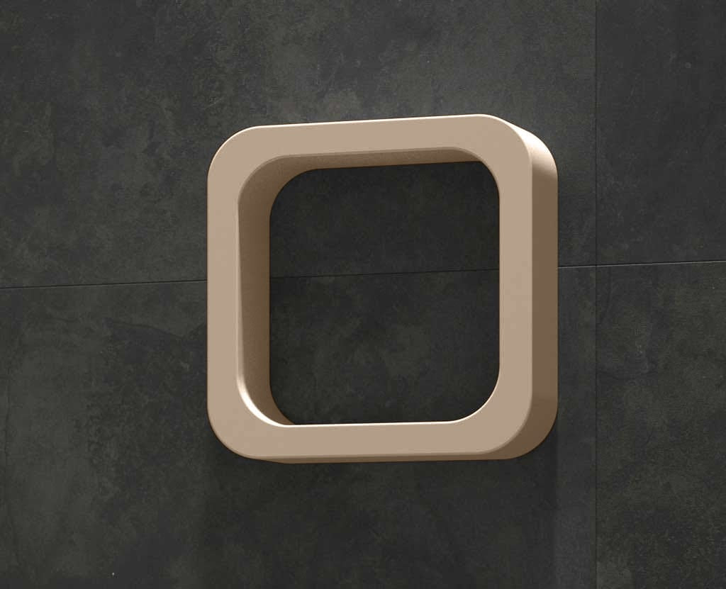 Estante de baño de resina OHU en O