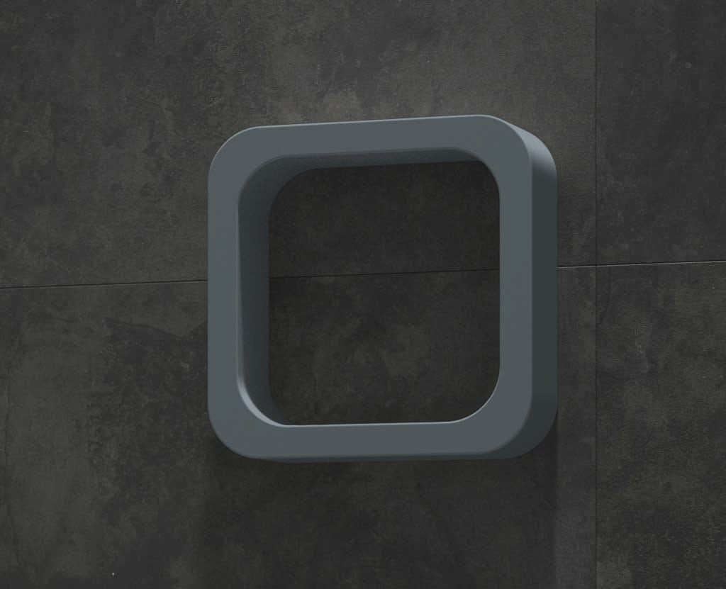 Estante de baño de resina OHU en O