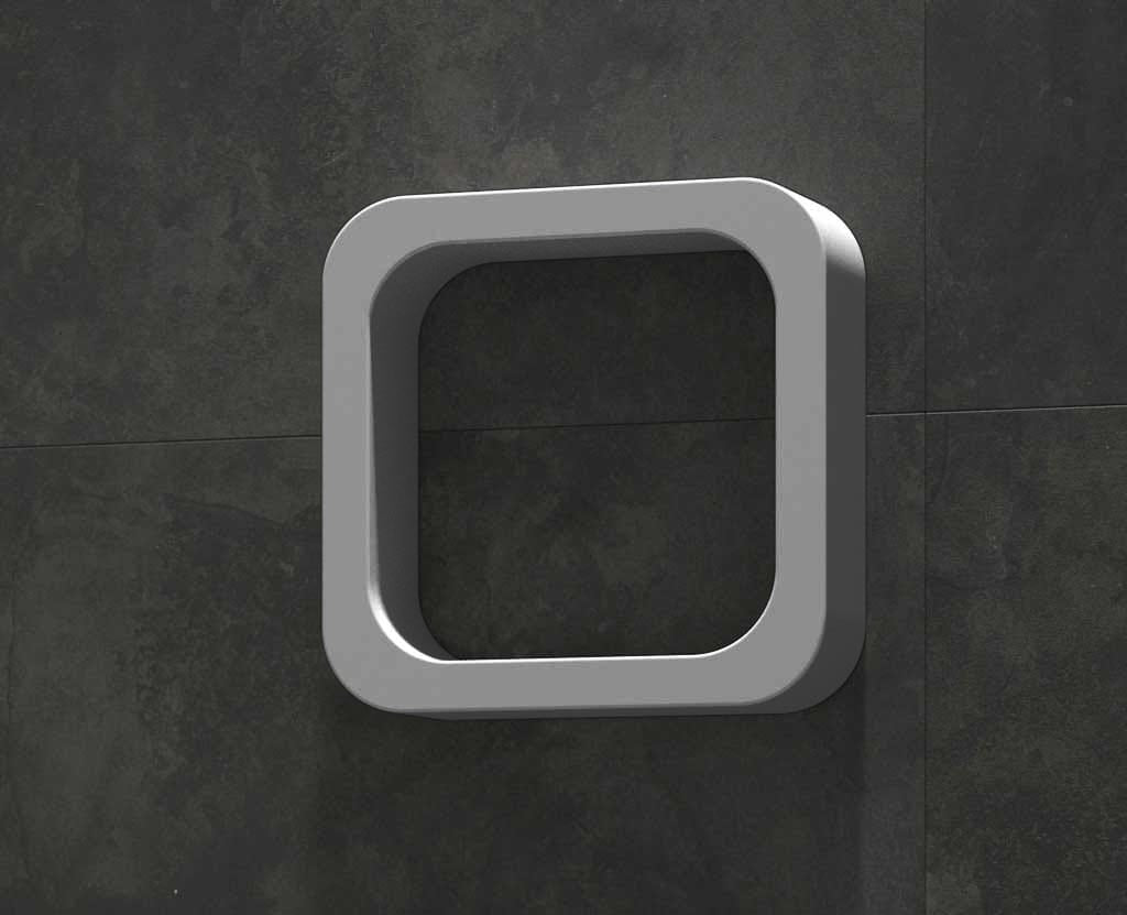 Estante de baño de resina OHU en O