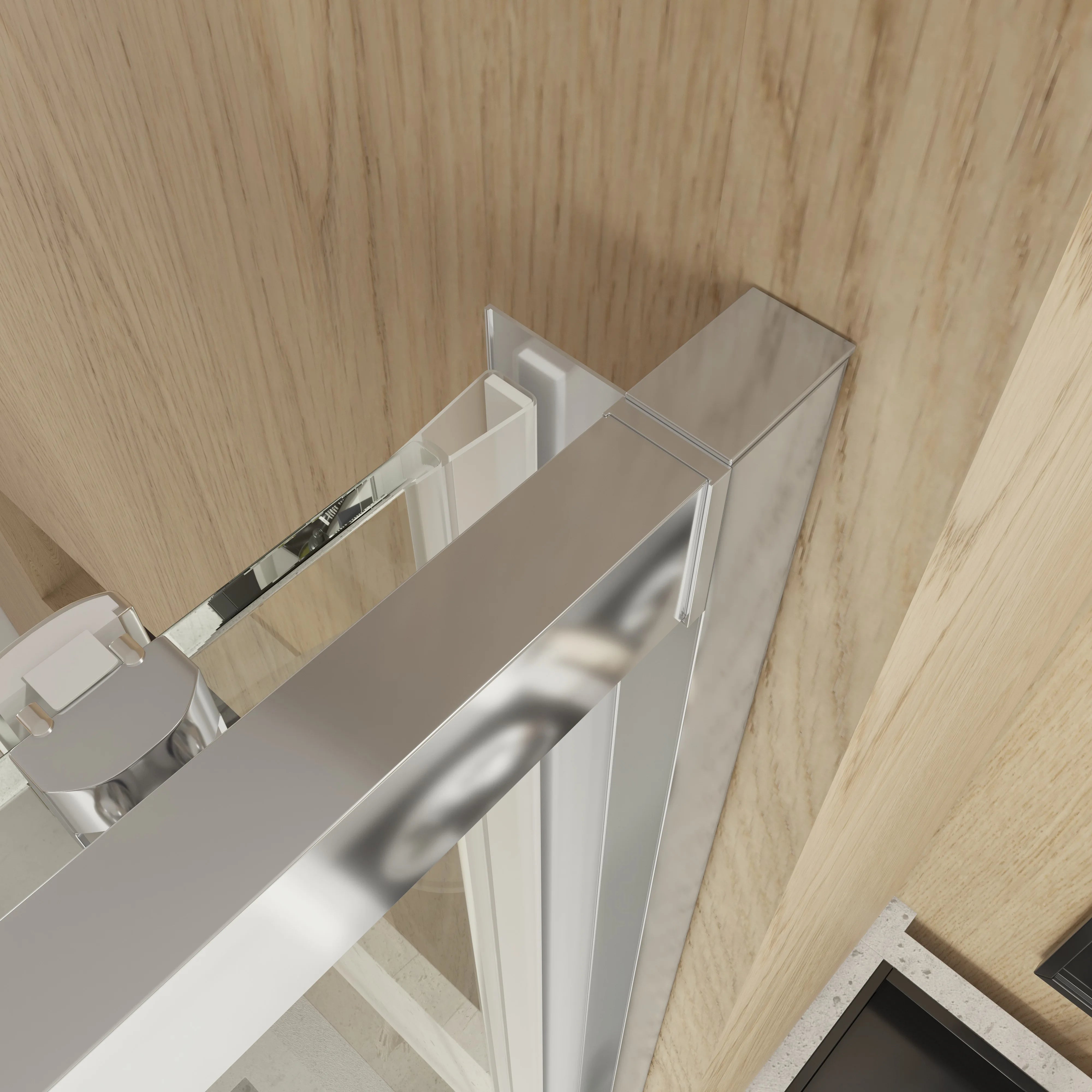 Madrid 1P - Mampara de Ducha Corredera de 1 puerta