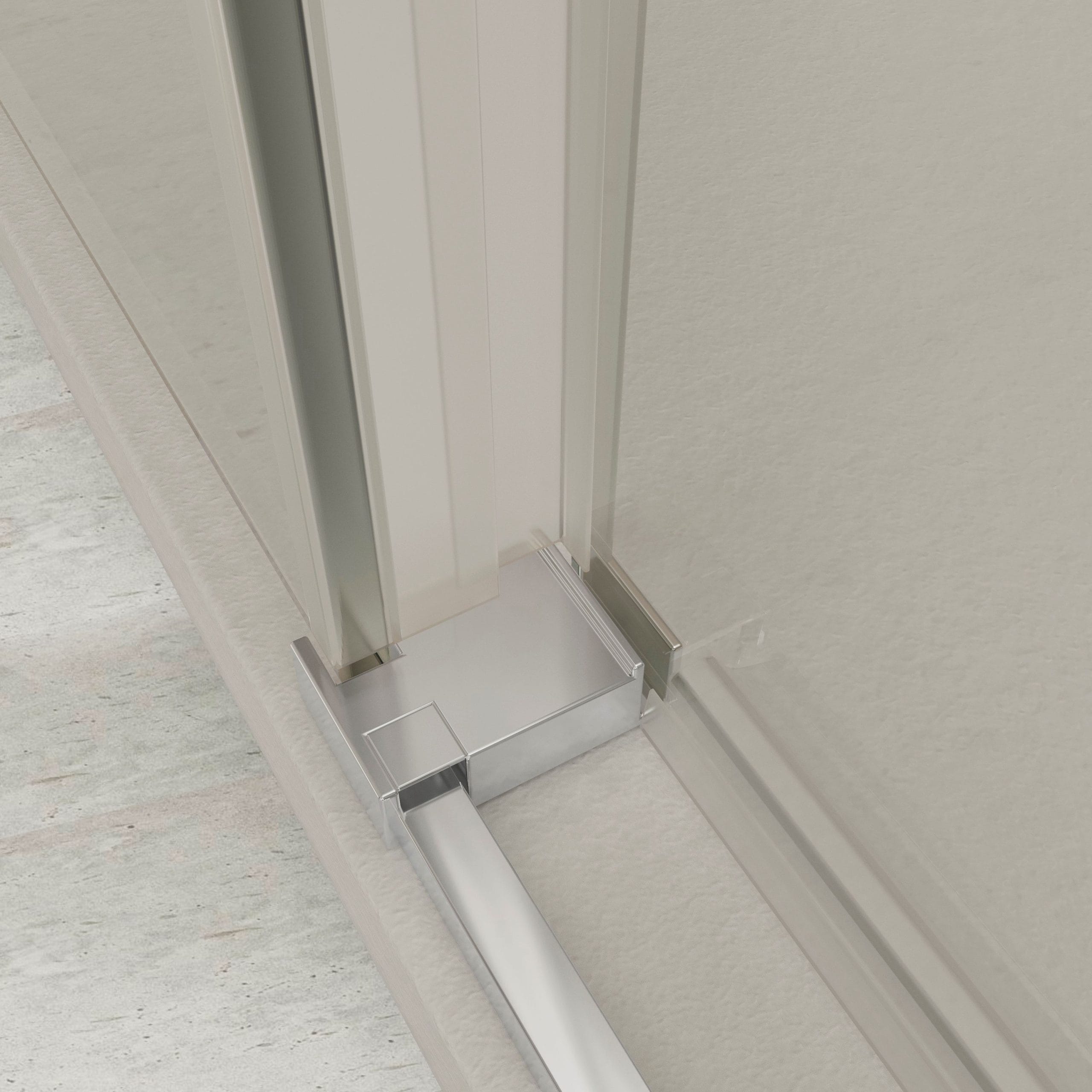 Madrid R2P - Mampara de Ducha Corredera Angular con 2 puertas reversibles