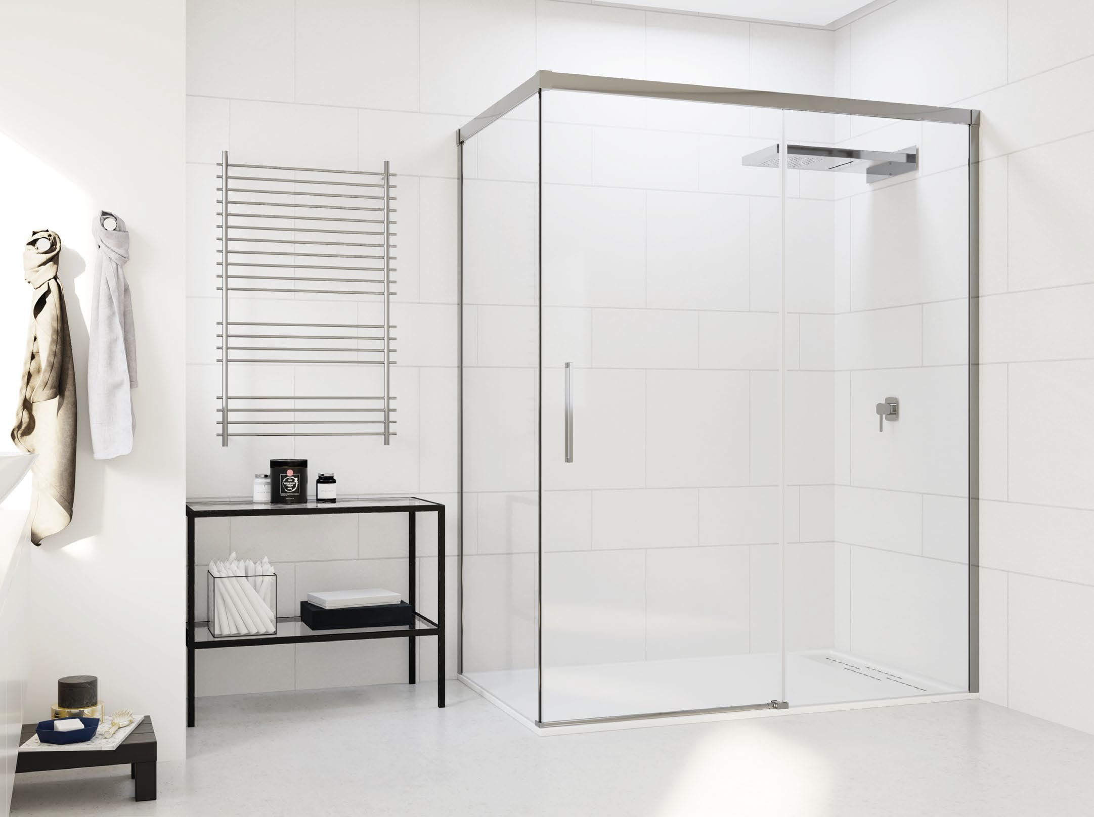 Toledo R1P - Mampara de Ducha Angular a Medida