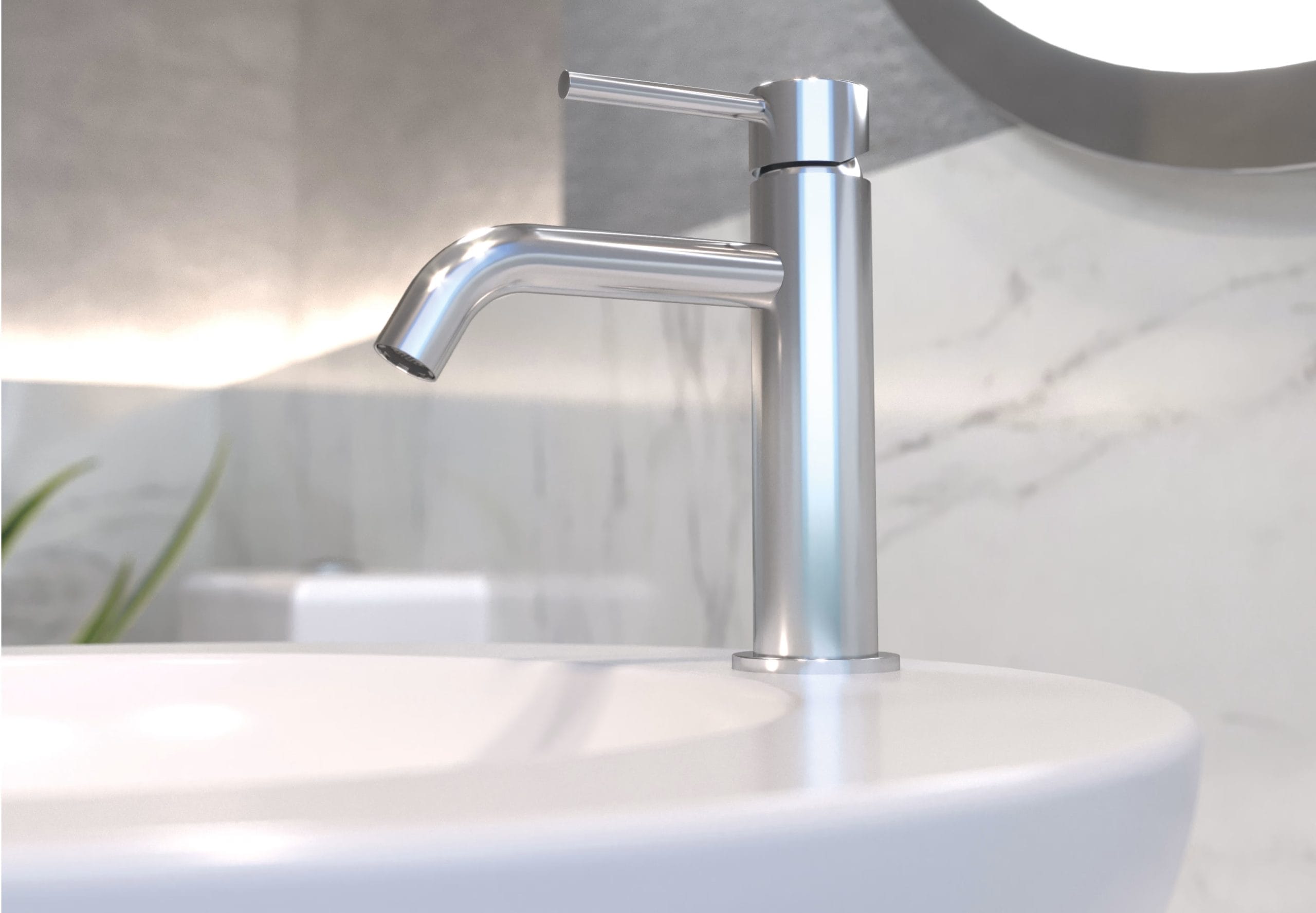 GME Sirio - Grifo de Lavabo Caño Bajo