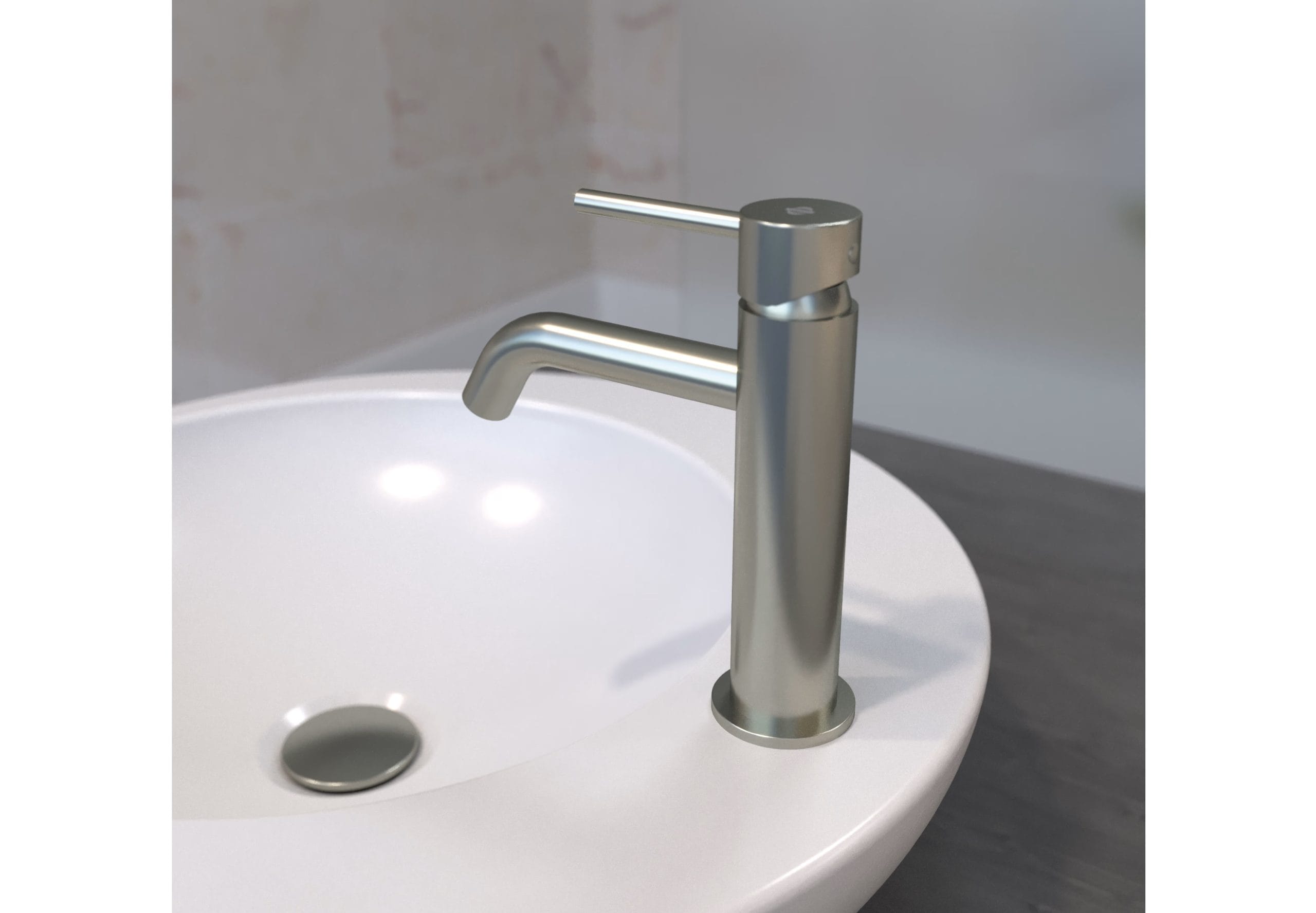 GME Sirio - Grifo de Lavabo Caño Bajo