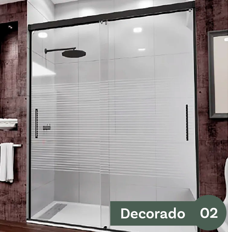 Toledo 1P - Mampara de Ducha Corredera a Medida