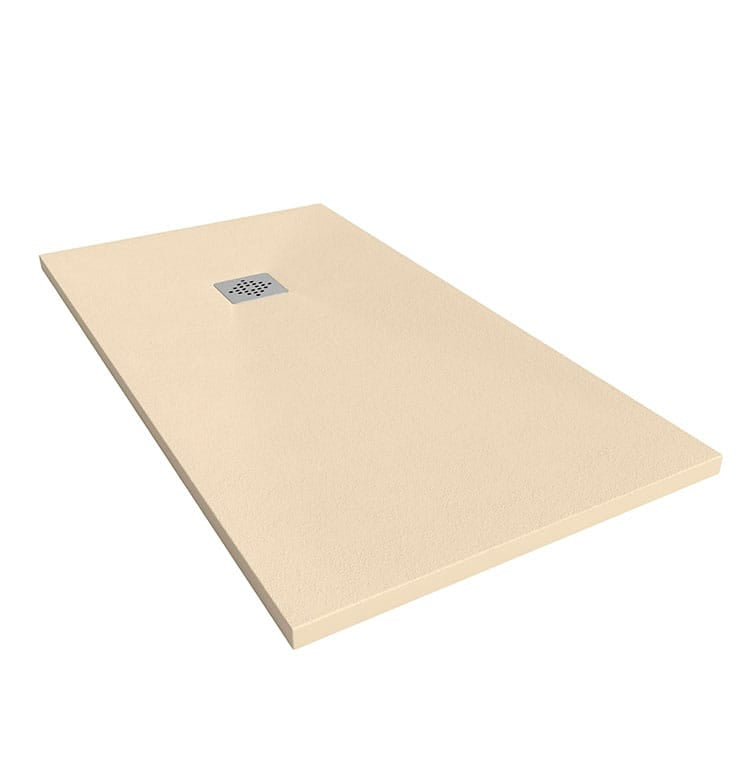 Roma II - Plato de Ducha de Resina, Antideslizante C3 y Antibacteriano