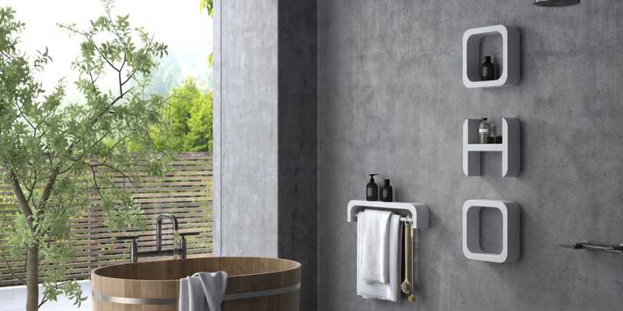 Estantes de baño la tendencia minimalista sin necesidad de obras