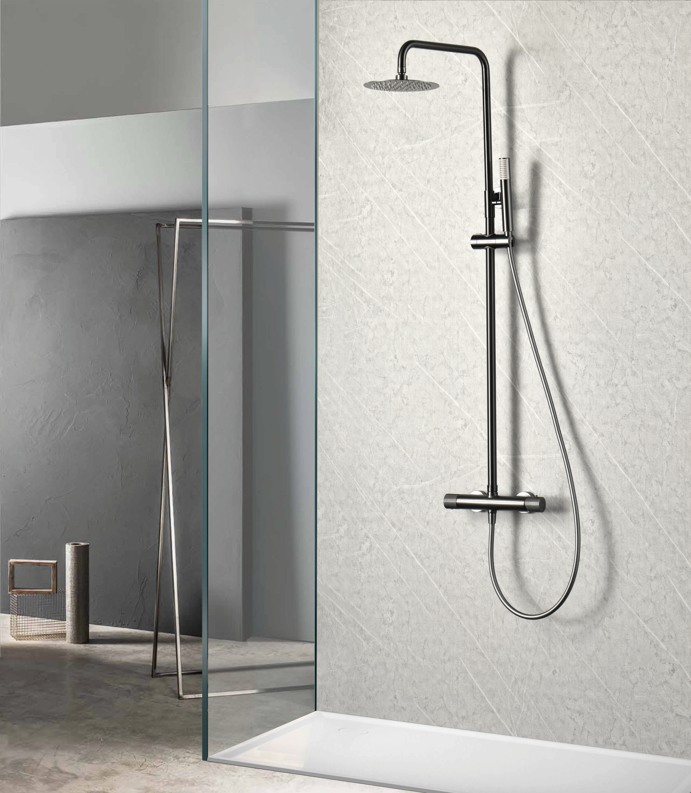 IMEX Line - Columna de ducha termostática