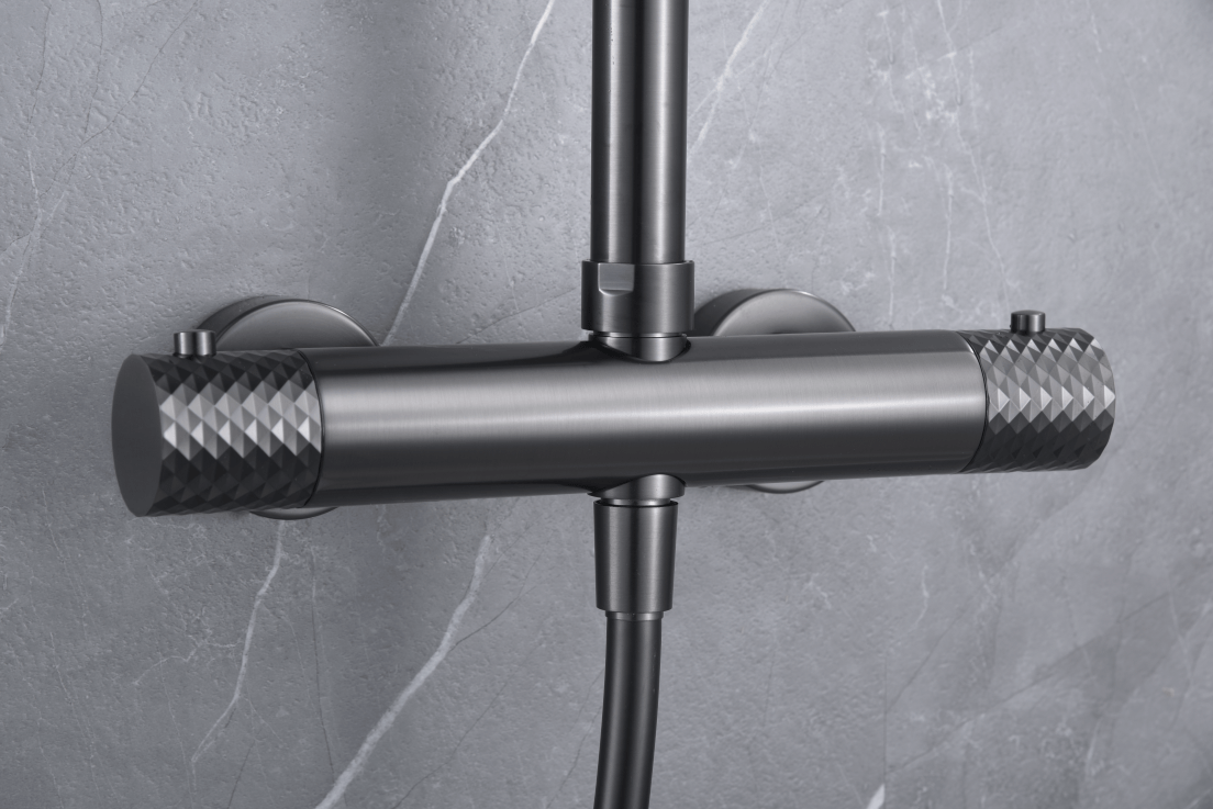 IMEX Génova - Columna de ducha termostática