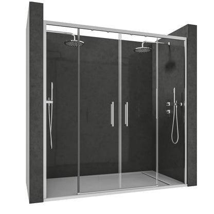 Madrid 2P - Mampara de Ducha Corredera de 2 puertas