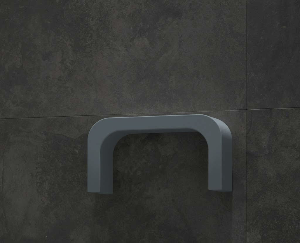 Estanterías de baño de resina OHU en U