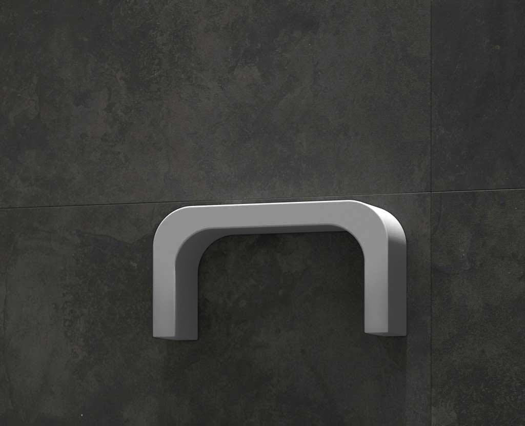 Estanterías de baño de resina OHU en U