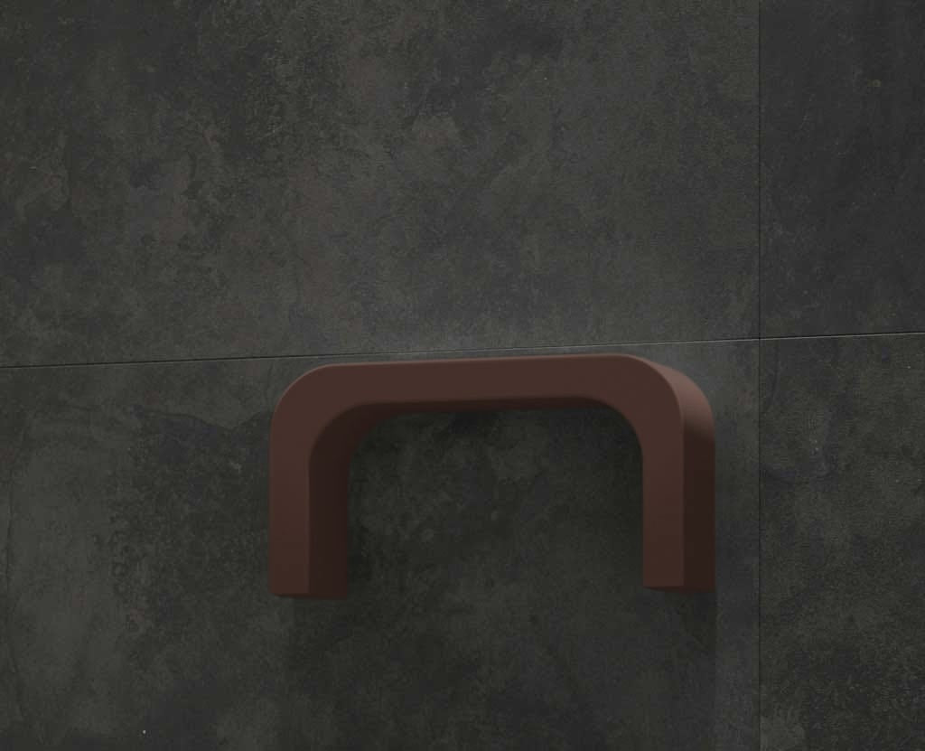 Estanterías de baño de resina OHU en U
