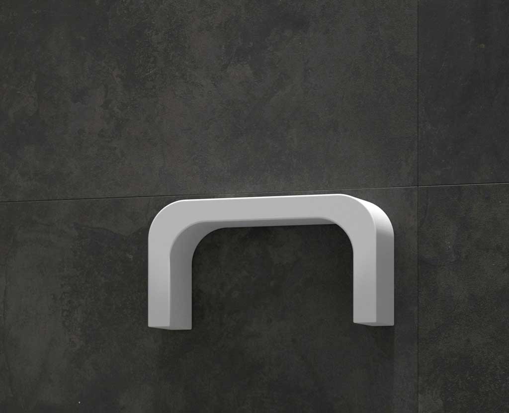 Estanterías de baño de resina OHU en U