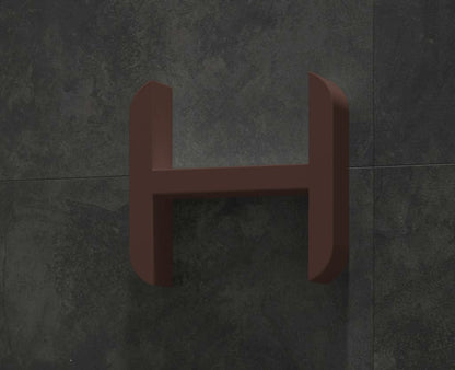 Estante de baño de resina OHU en H