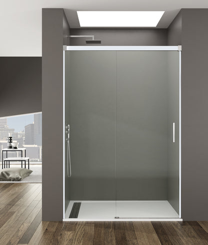 Mampara de Ducha Corredera Basic 1 Fijo + 1 Puerta Corredera
