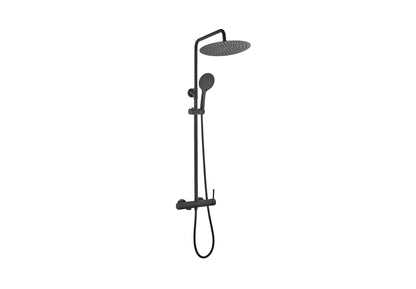 Columna de ducha monomando GME Inverter R negro mate
