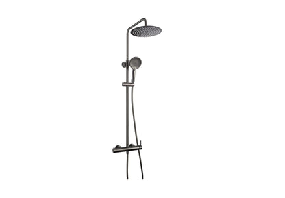 Columna de ducha monomando GME Inverter R titanio