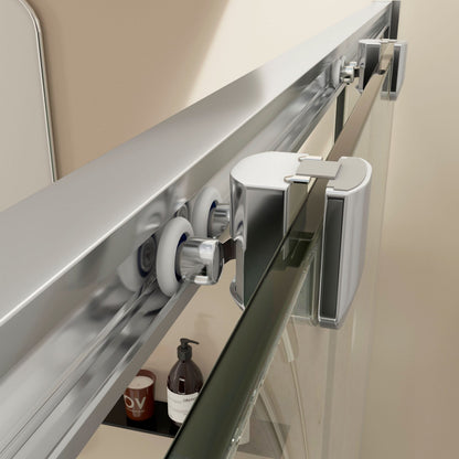 Madrid R2P - Mampara de Ducha Corredera Angular con 2 puertas reversibles