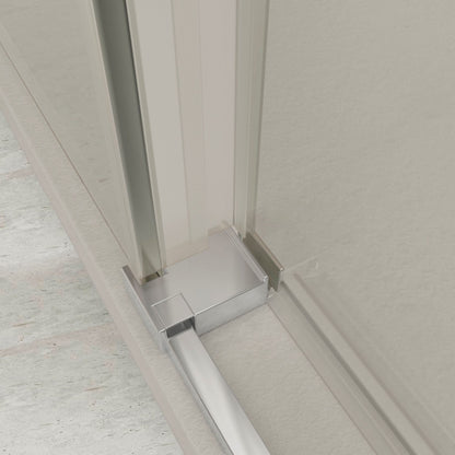 Madrid R2P - Mampara de Ducha Corredera Angular con 2 puertas reversibles