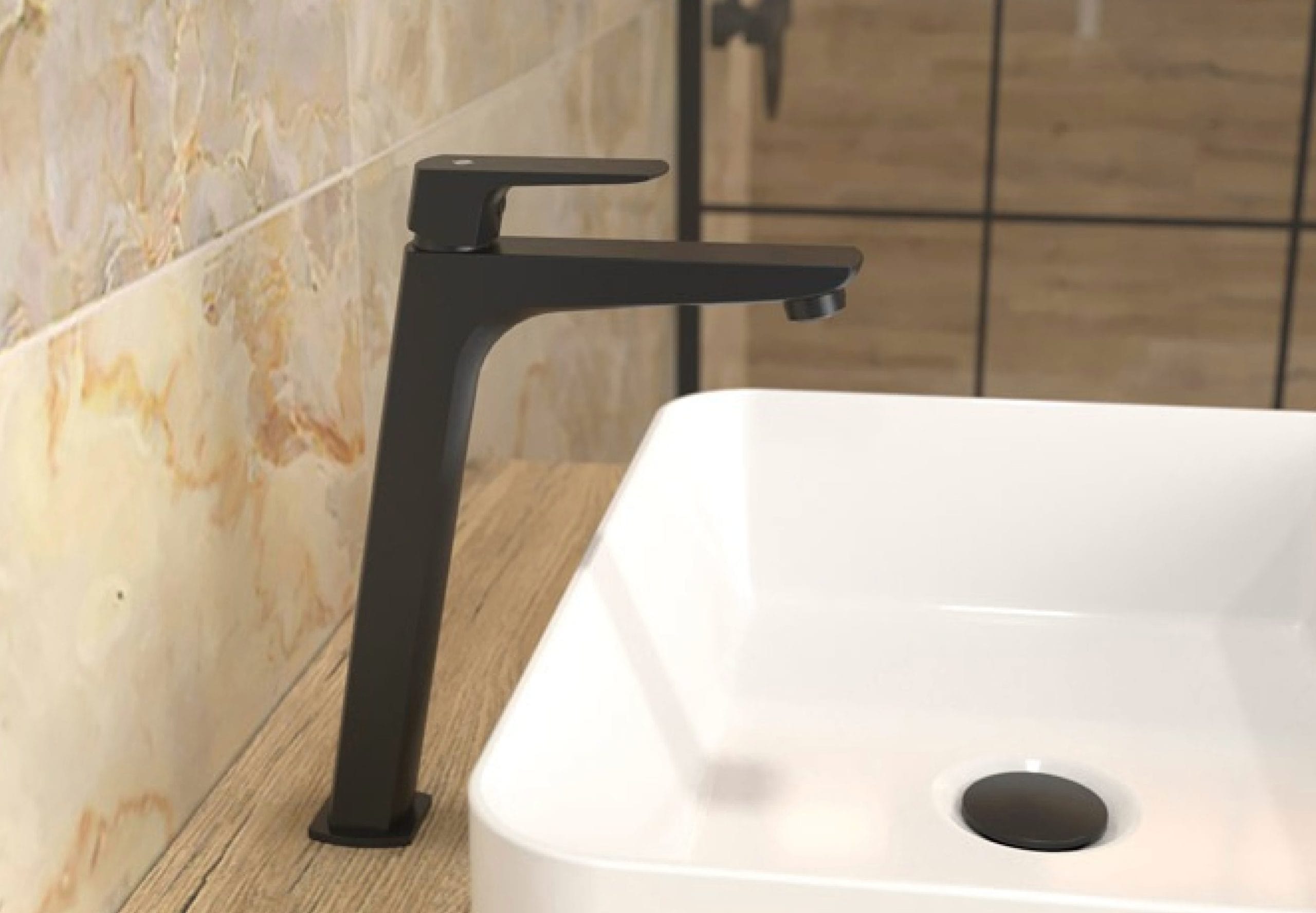 GME Marriot Caño Alto - Grifo de Lavabo Caño Alto