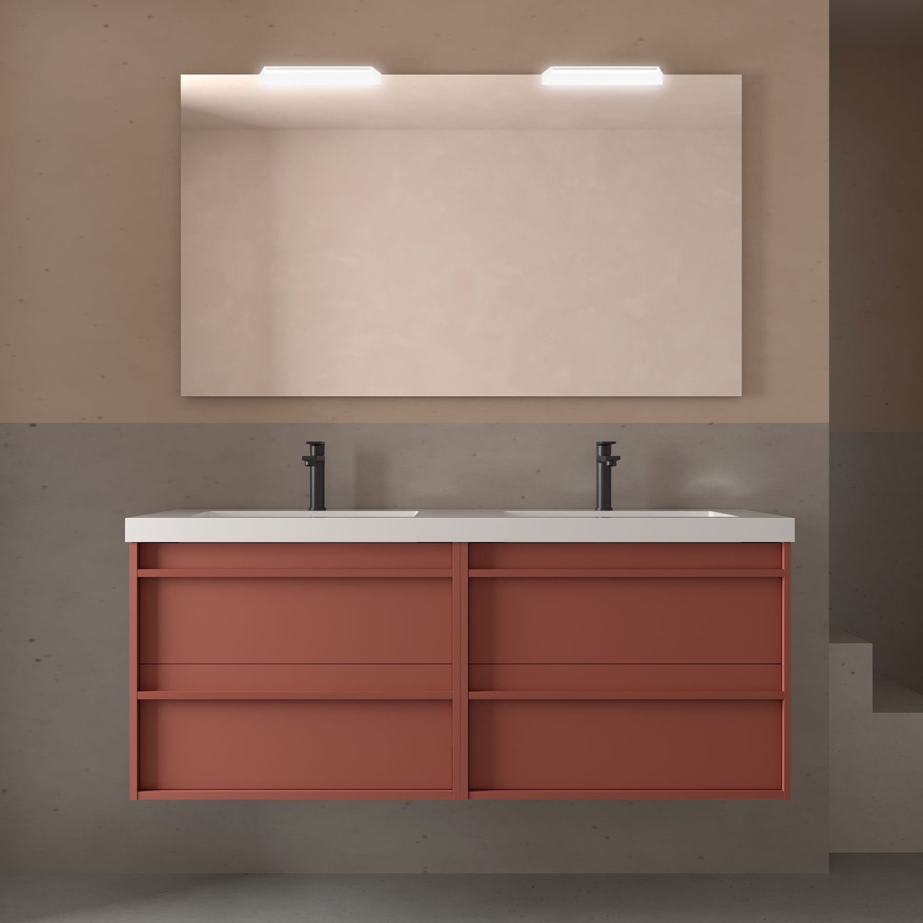 Mueble de baño Attila 4C de 140 cm