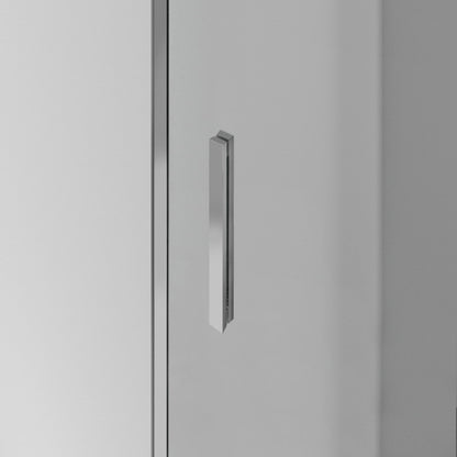 Mampara de Ducha Corredera Basic 2 Fijos + 2 Puertas Correderas