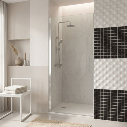 Mampara de Ducha Frontal con Abatible COMBI A GME