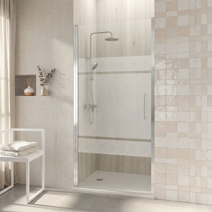 Mampara de Ducha Frontal con Abatible COMBI A GME