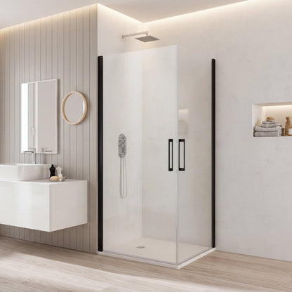 Mampara Ducha en Esquina OPEN Combi K – 2 Puertas Abatibles | GME