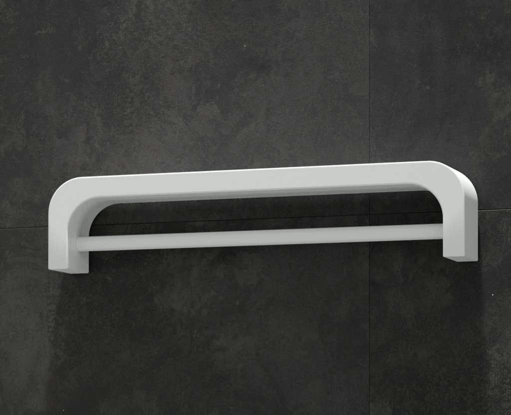 Toallero de baño de resina OHU en U Toallero de baño de resina OHU en U